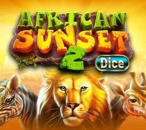 African Sunset 2 Dice