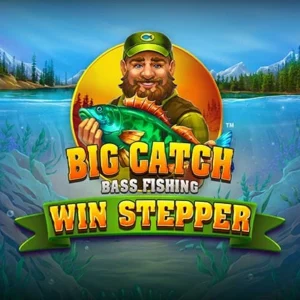 Big Catch Bass Fishing Win Stepper