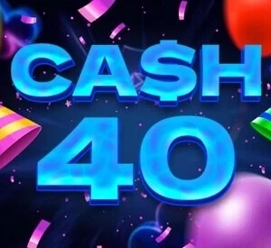 Cash 40 Happy Birthday