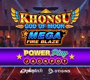 Mega Fire Blaze Khonsu God of Moon PowerPlay Jackpot