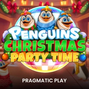 Penguins Christmas Party Time